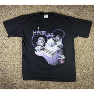 Vintage 90s Touch Tone Jimi Hendrix Shirt Adult XL Black USA Single Stitch